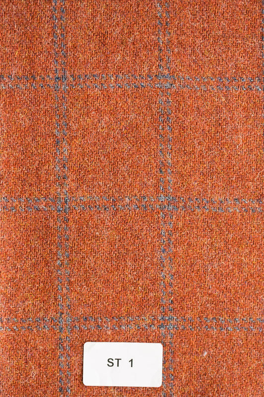 Breanish Tweed - Handwoven Shetland Wool Fabric – 3.8m Length (75cm Wide) | (ST01)
